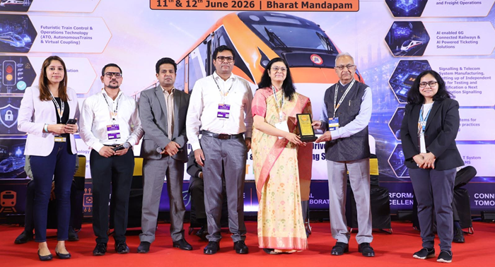 RailTel honoured with National Signal & Telecom Awards